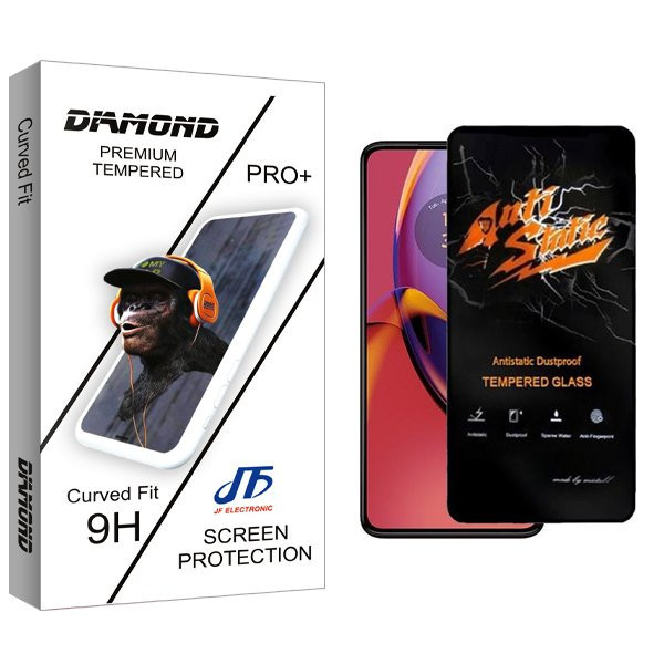 محافظ صفحه نمایش جی اف مدل Diamond Antistatic مناسب برای گوشی موبایل موتورولا Moto G84