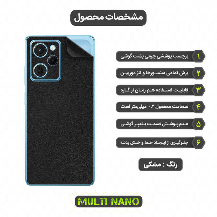 محافظ صفحه نمایش مولتی نانو مدل X-SFL مناسب برای گوشی موبایل شیائومی Redmi Note 12 Pro Speed به همراه برچسب پوششی