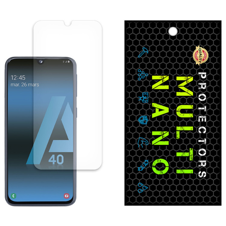 محافظ صفحه نمایش مات مولتی نانو مدل X-S1M مناسب برای گوشی موبایل سامسونگ Galaxy A40