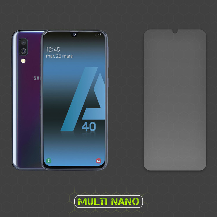 محافظ صفحه نمایش مات مولتی نانو مدل X-S1M مناسب برای گوشی موبایل سامسونگ Galaxy A40