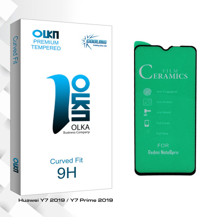 محافظ صفحه نمایش کولینگ مدل Olka glass مناسب برای گوشی موبایل هوآوی Y7 2019 / Y7 Prime 2019