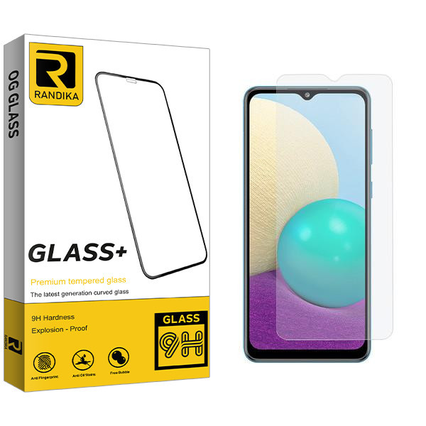 محافظ صفحه نمایش راندیکا مدل RK مناسب برای گوشی موبایل سامسونگ Galaxy A02