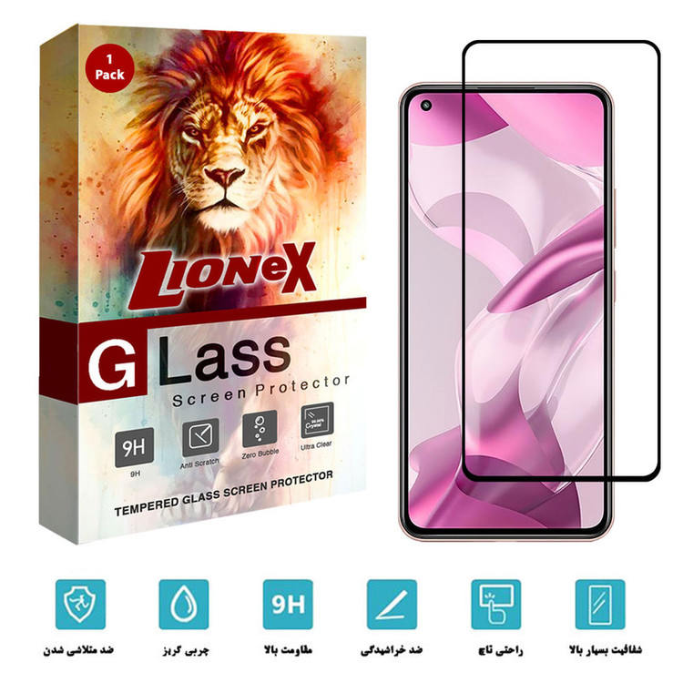 محافظ صفحه نمایش سرامیکی لایونکس مدل CRC-L مناسب برای گوشی موبایل شیائومی 11 Lite 5G NE