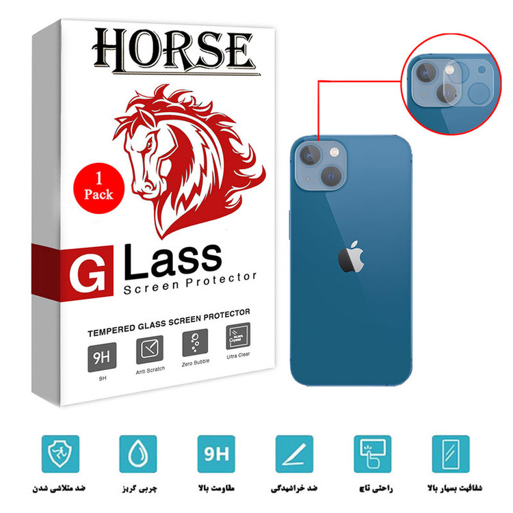 محافظ لنز دوربین هورس مدل L3D-H مناسب برای گوشی موبایل اپل iPhone 13 mini