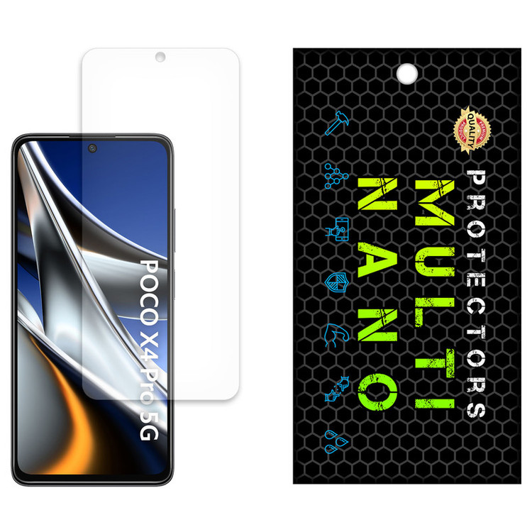 محافظ صفحه نمایش مات مولتی نانو مدل X-S1M مناسب برای گوشی موبایل شیائومی Poco X4 Pro 5G