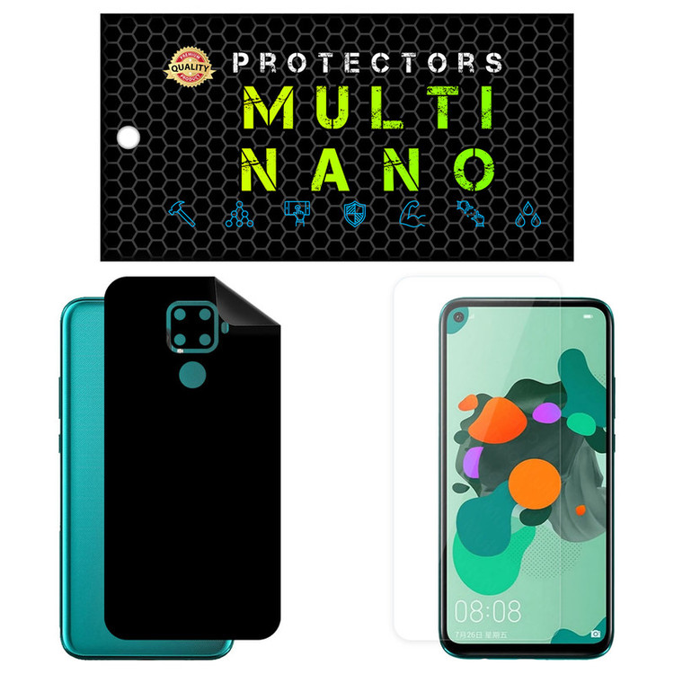 محافظ صفحه نمایش مولتی نانو مدل X-SFM مناسب برای گوشی موبایل هوآوی Nova 5i Pro به همراه برچسب پوششی