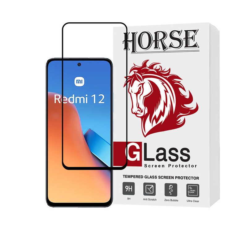 محافظ صفحه نمایش هورس مدل CRMSNWHO مناسب برای گوشی موبایل شیائومی Redmi 12 4G / آنر X7b