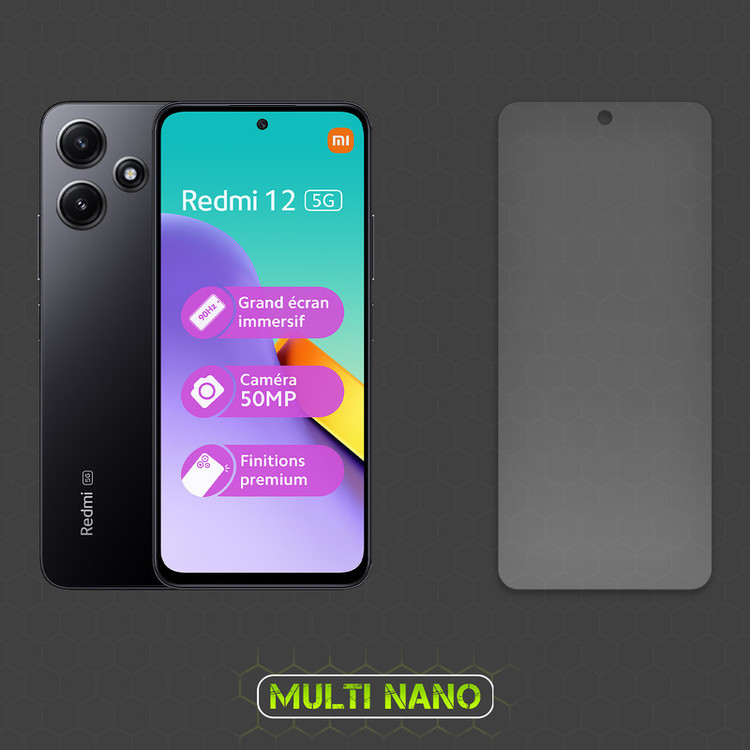 محافظ صفحه نمایش مات مولتی نانو مدل X-S1M مناسب برای گوشی موبایل شیائومی Redmi 12 5G
