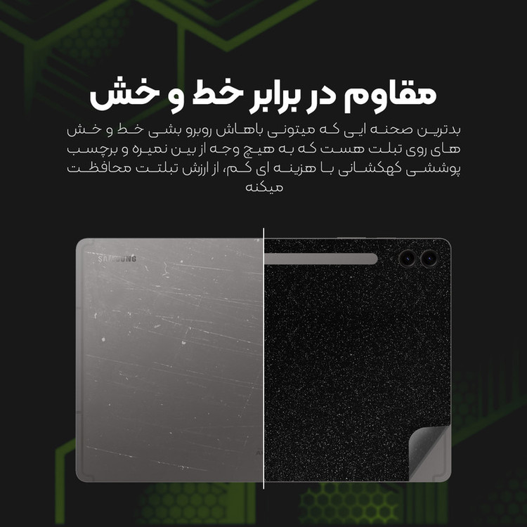 برچسب پوششی مولتی نانو طرح کهکشانی مدل X-F1G مناسب برای تبلت بلک ویو Tab 16 4G