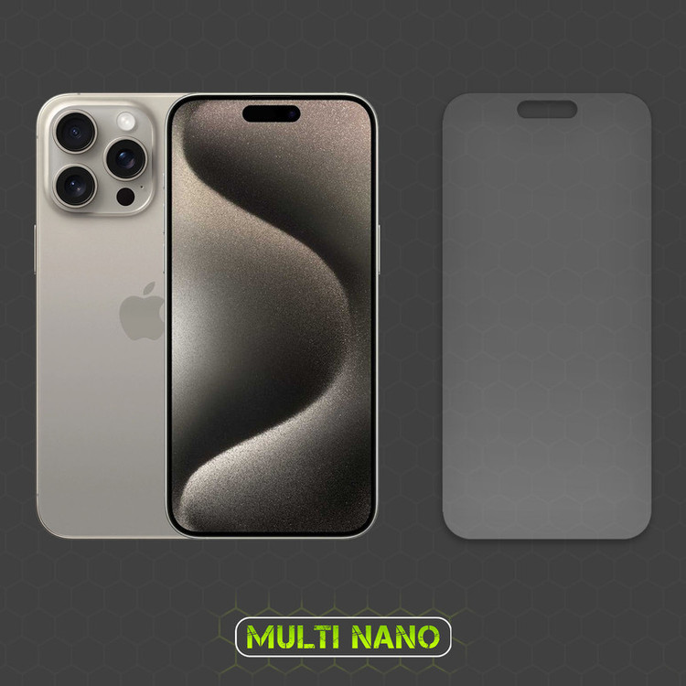 محافظ صفحه نمایش مات مولتی نانو مدل X-S1M مناسب برای گوشی موبایل اپل iPhone 15 Pro Max