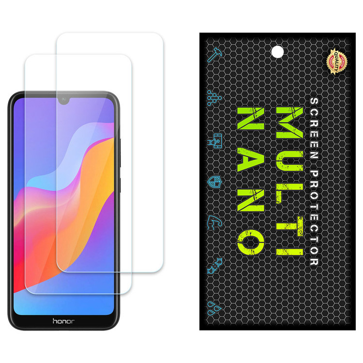 محافظ صفحه نمایش مولتی نانو مدل X-S2N مناسب برای گوشی موبایل آنر 8A Pro بسته دو عددی