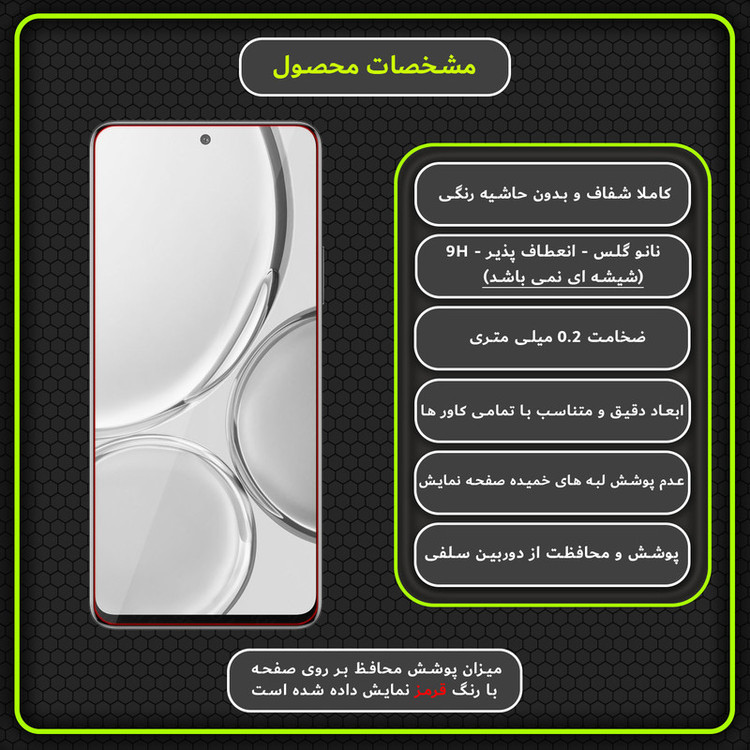 محافظ صفحه نمایش مولتی نانو مدل X-S2N مناسب برای گوشی موبایل آنر Magic 4 Lite بسته دو عددی