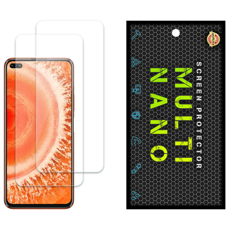 محافظ صفحه نمایش مولتی نانو مدل X-S2N مناسب برای گوشی موبایل آنر V30 بسته دو عددی