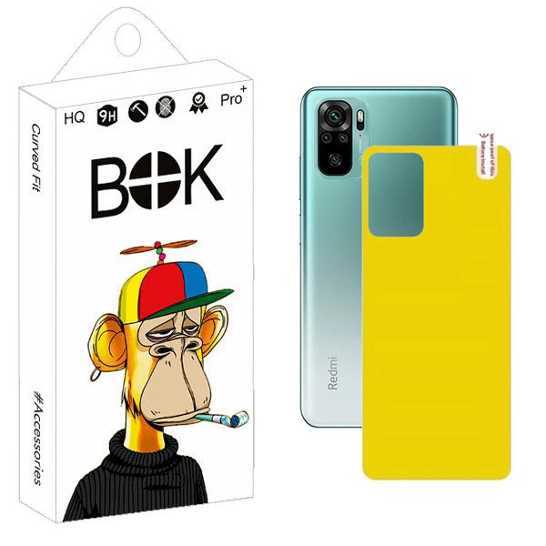 محافظ پشت گوشی بوک مدل Transparent TPU مناسب برای گوشی موبایل شیائومی Redmi Note 10 4G / Note 10S