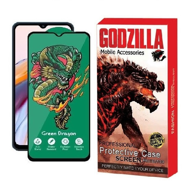 محافظ صفحه نمایش گودزیلا مدل Dragon مناسب برای گوشی موبایل سامسونگ Galaxy A55
