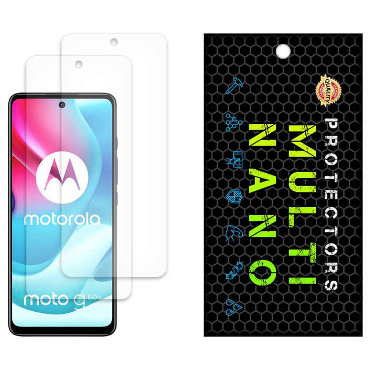 محافظ صفحه نمایش مات مولتی نانو مدل X-S2M مناسب برای گوشی موبایل موتورولا Moto G60S بسته دو عددی