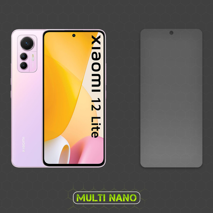 محافظ صفحه نمایش مات مولتی نانو مدل X-S2M مناسب برای گوشی موبایل شیائومی 12 Lite بسته دو عددی