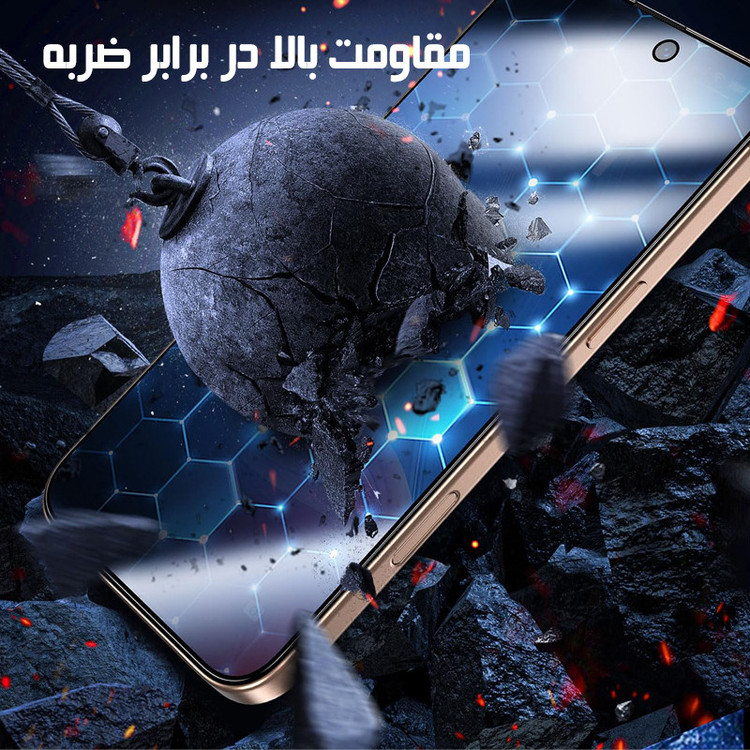 محافظ صفحه نمایش فورس گلس مدل SUPERCAT مناسب برای گوشی موبایل اپل iPhone 12