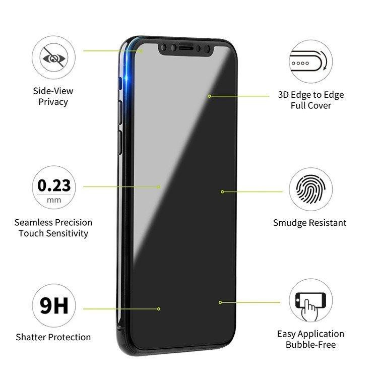 محافظ صفحه نمایش حریم شخصی سرامیکی هورس مدل CRP مناسب برای گوشی موبایل شیائومی Redmi Note 9S