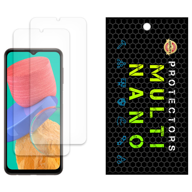 محافظ صفحه نمایش مات مولتی نانو مدل X-S2M مناسب برای گوشی موبایل سامسونگ Galaxy M33 بسته دو عددی