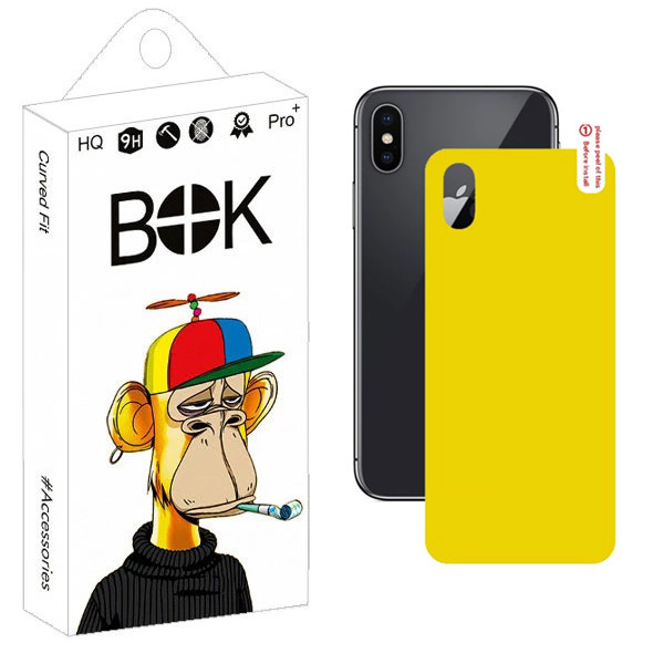 محافظ پشت گوشی بوک مدل Transparent TPU مناسب برای گوشی موبایل اپل iPhone XS