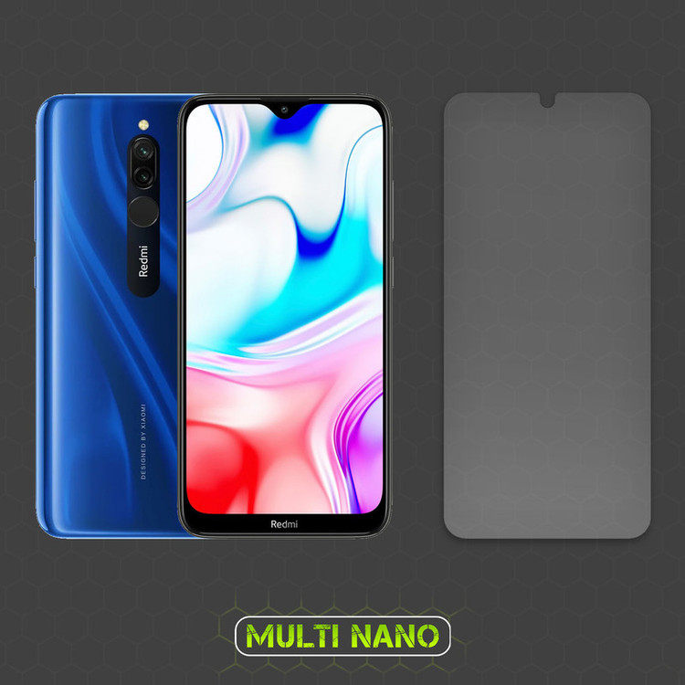 محافظ صفحه نمایش مات مولتی نانو مدل X-S2M مناسب برای گوشی موبایل شیائومی Redmi 8 بسته دو عددی