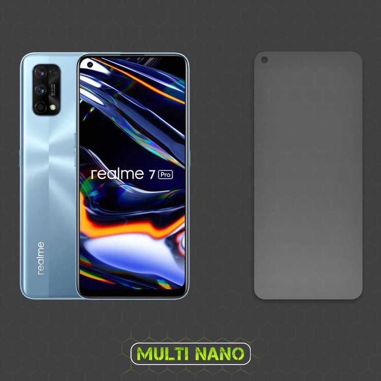 محافظ صفحه نمایش مات مولتی نانو مدل X-S2M مناسب برای گوشی موبایل ریلمی 7 Pro بسته دو عددی