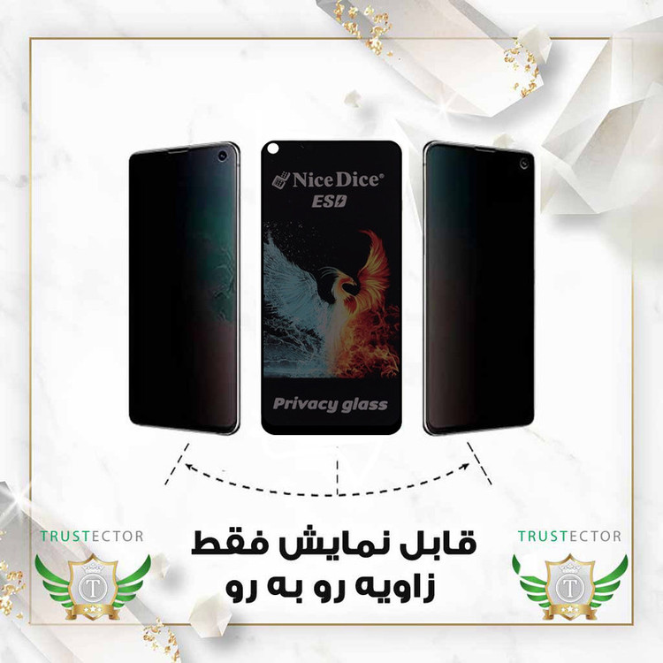 محافظ صفحه نمایش تراستکتور مدل TND7 مناسب برای گوشی موبایل شیائومی Redmi Turbo 4 / Poco X7 Pro / Poco M7 Pro 5G / Redmi Note 14s 4G / داریا Daria Bond 2