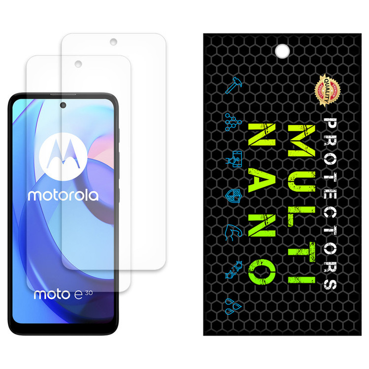 محافظ صفحه نمایش مات مولتی نانو مدل X-S2M مناسب برای گوشی موبایل موتورولا Moto E40 بسته دو عددی