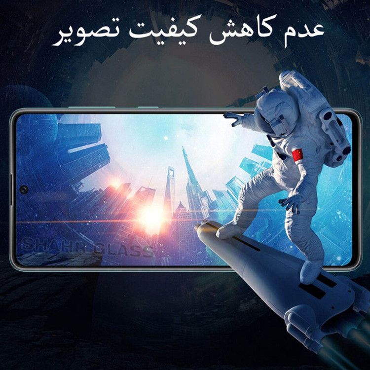محافظ صفحه نمایش سرامیک مات شهر گلس مدل CAGA مناسب برای گوشی موبایل هوآوی Y5 2018