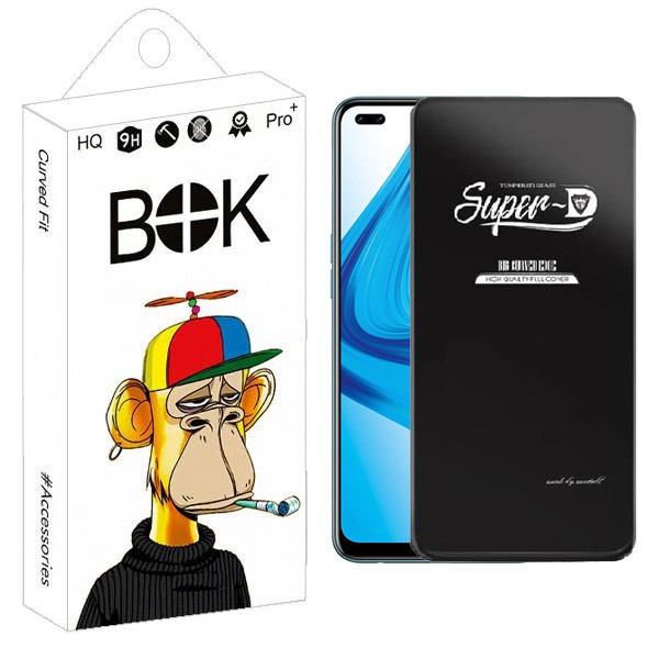 محافظ صفحه نمایش بوک مدل Transparent SuperD مناسب برای گوشی موبایل اوپو Reno5 5G