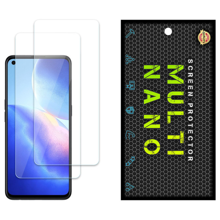 محافظ صفحه نمایش مولتی نانو مدل X-S2N مناسب برای گوشی موبایل اوپو Reno5 5G بسته دو عددی