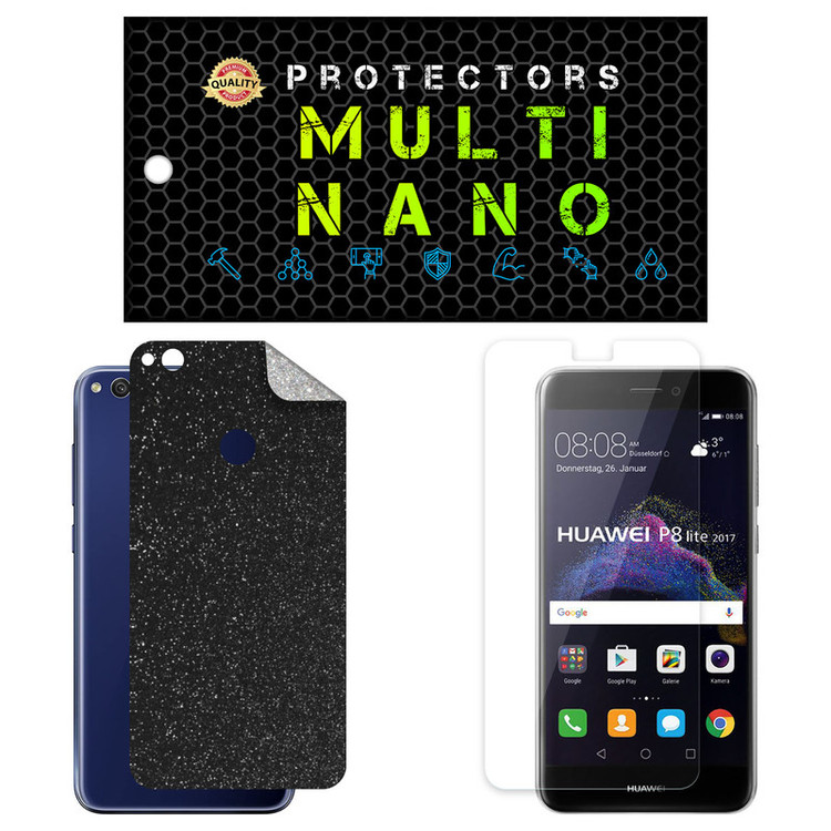 محافظ صفحه نمایش مولتی نانو مدل X-SFG مناسب برای گوشی موبایل هوآوی P8 Lite به همراه برچسب پوششی پشت