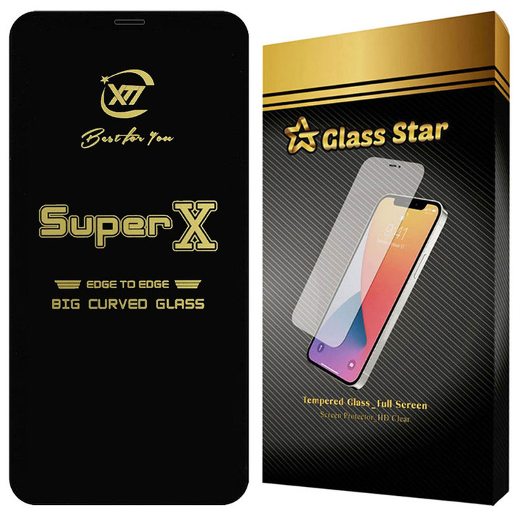 محافظ صفحه نمایش گلس استار مدل SUPXG20 مناسب برای گوشی موبایل اپل iPhone 12 Pro Max