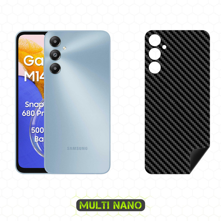 برچسب پوششی طرح کربن مولتی نانو مدل X-F1C مناسب برای گوشی موبایل سامسونگ Galaxy M14 4G