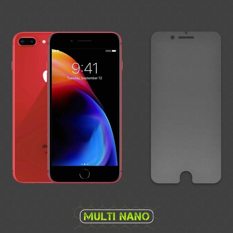 محافظ صفحه نمایش مات مولتی نانو مدل X-S2M مناسب برای گوشی موبایل اپل iPhone 8 Plus بسته دو عددی