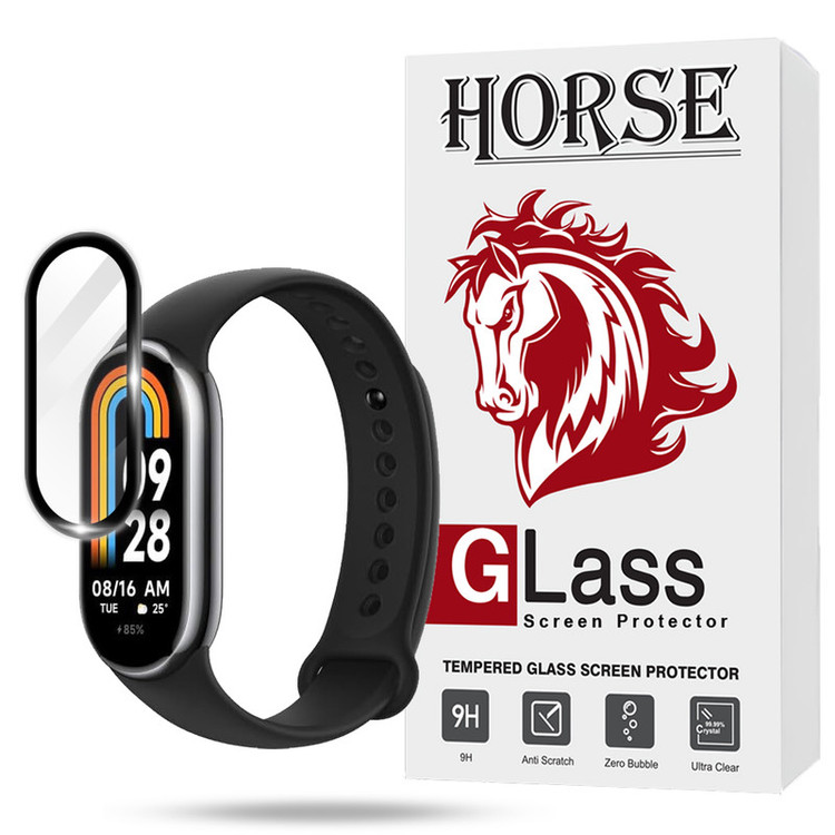 محافظ صفحه نمایش هورس مدل PMMH20 مناسب برای ساعت هوشمند شیائومی Mi Band 8