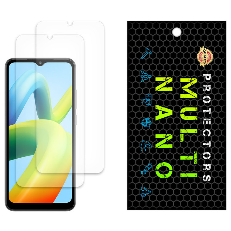 محافظ صفحه نمایش مات مولتی نانو مدل X-S2M مناسب برای گوشی موبایل شیائومی Redmi A1 Plus بسته دو عددی