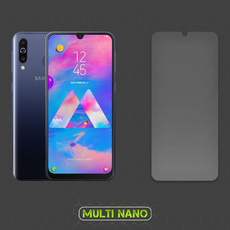 محافظ صفحه نمایش مات مولتی نانو مدل X-S2M مناسب برای گوشی موبایل سامسونگ Galaxy M30 بسته دو عددی