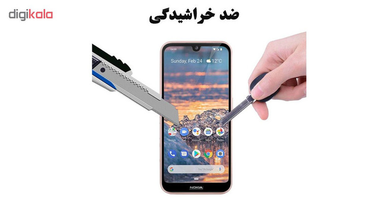 محافظ صفحه نمایش تراستکتور مدل GSS مناسب برای گوشی موبایل نوکیا 4.2