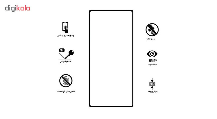 محافظ صفحه نمایش تراستکتور مدل GSS مناسب برای گوشی موبایل آنر 20