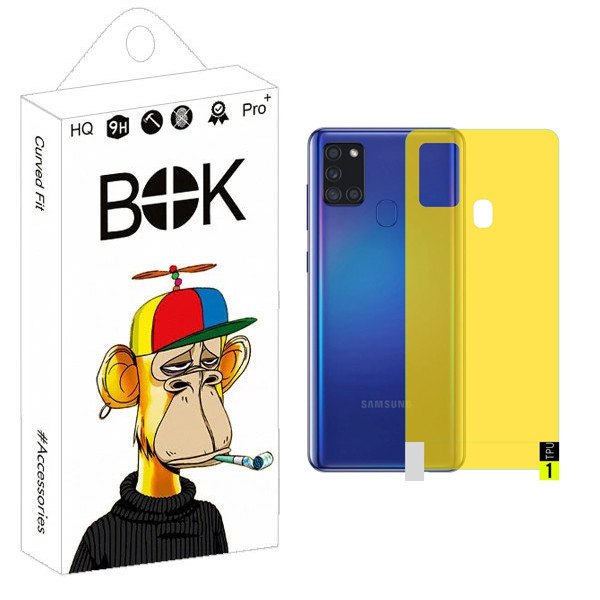 محافظ پشت گوشی بوک مدل Transparent TPU مناسب برای گوشی موبایل سامسونگ Galaxy A21s