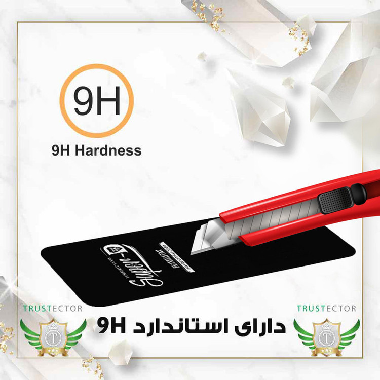 محافظ صفحه نمایش تراستکتور مدل SUNT مناسب برای گوشی موبایل شیائومی Redmi 9 به همراه محافظ پشت گوشی
