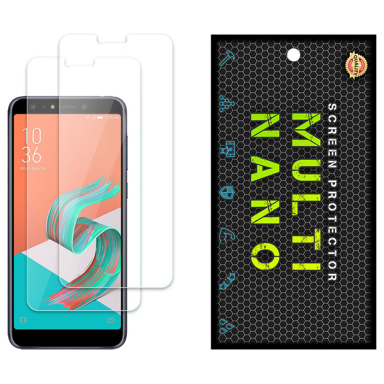 محافظ صفحه نمایش مولتی نانو مدل X-S2N مناسب برای گوشی موبایل ایسوس Zenfone 5Q بسته دو عددی