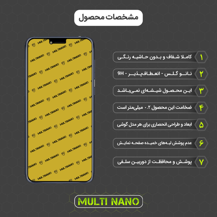 محافظ صفحه نمایش مولتی نانو مدل X-S2N مناسب برای گوشی موبایل ایسوس Zenfone 5Q بسته دو عددی