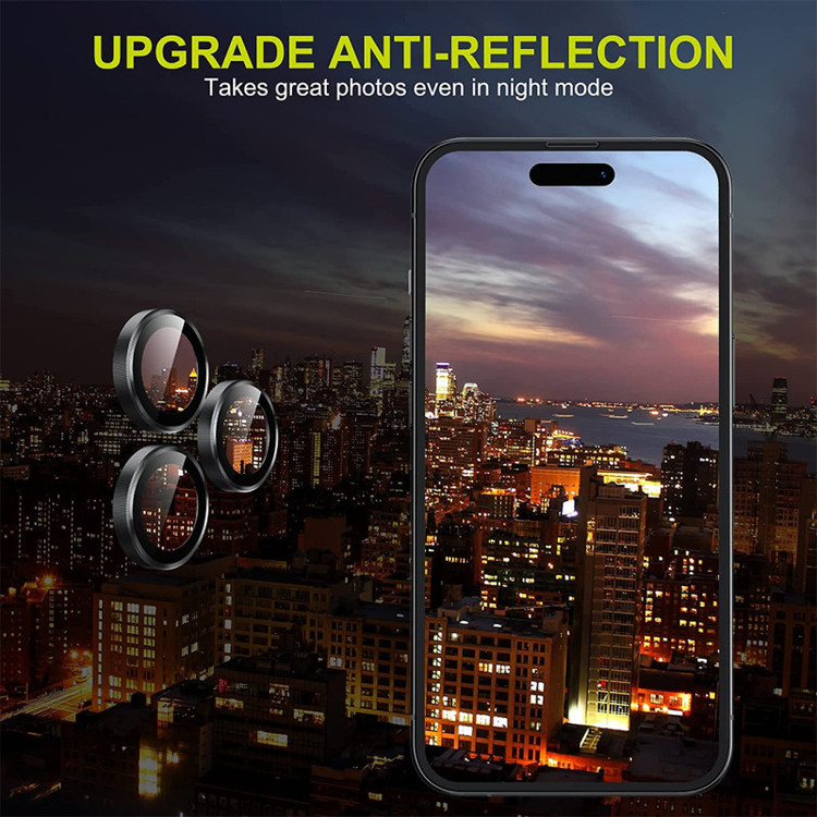 محافظ لنز دوربین اسپایدر مدل رینگی مناسب برای گوشی موبایل اپل iPhone 14 Pro / 14 Pro Max