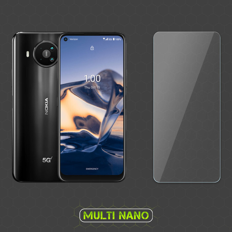 محافظ صفحه نمایش مولتی نانو مدل X-S2N مناسب برای گوشی موبایل نوکیا 8 V 5G UW بسته دو عددی