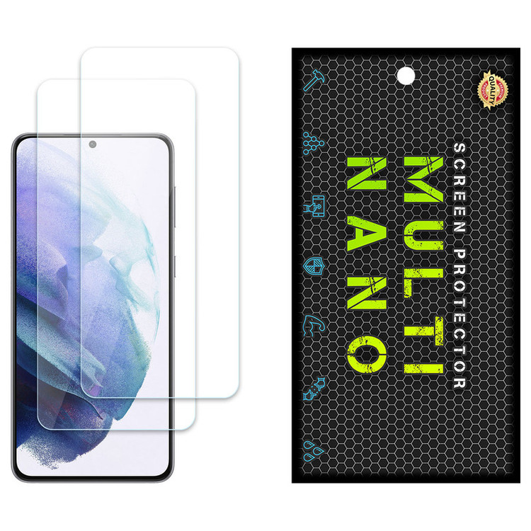 محافظ صفحه نمایش مولتی نانو مدل X-S2N مناسب برای گوشی موبایل سامسونگ Galaxy S21 Plus بسته دو عددی
