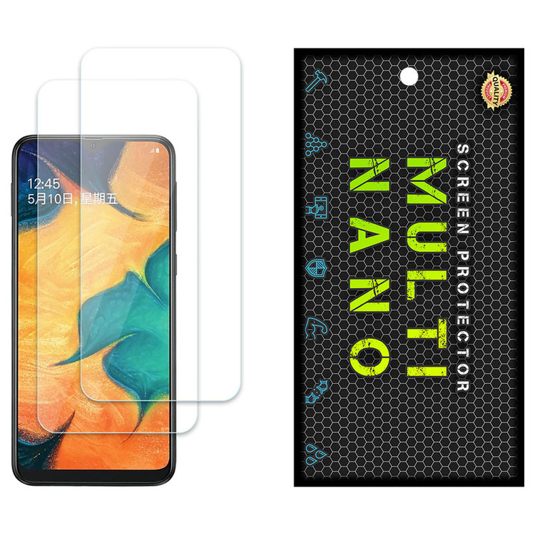 محافظ صفحه نمایش مولتی نانو مدل X-S2N مناسب برای گوشی موبایل سامسونگ Galaxy A40s بسته دو عددی