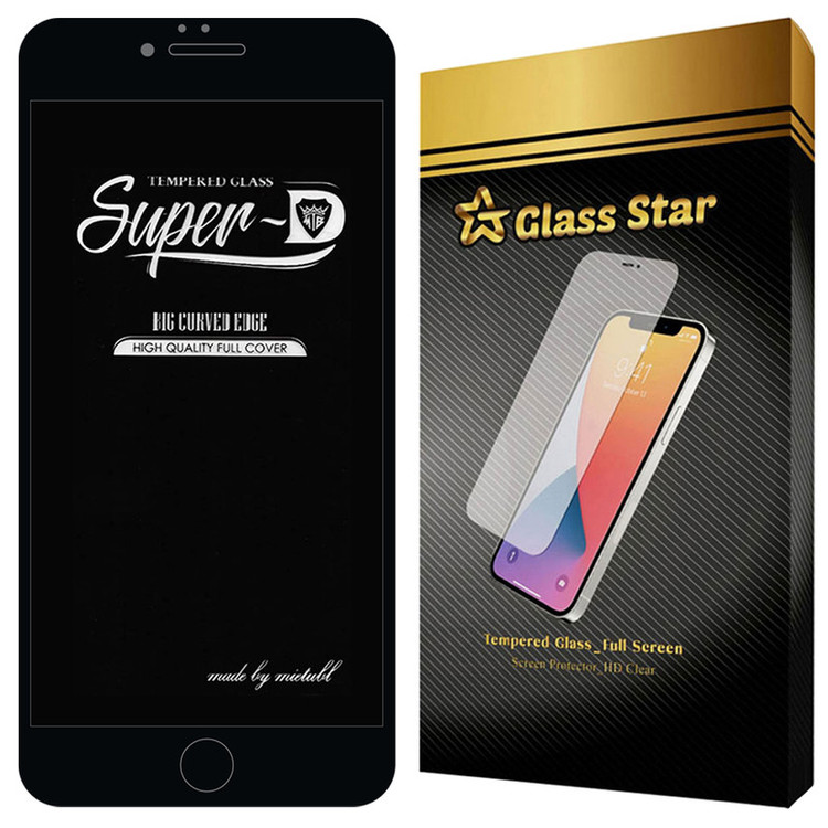 محافظ صفحه نمایش شیشه ای گلس استار مدل SUPRDG مناسب برای گوشی موبایل اپل iPhone 6 Plus